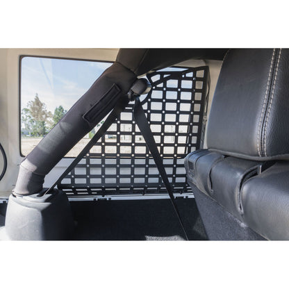 DV8 OFF-ROAD | 2007 2018 Wrangler JK 4 Door Pocketed Rear Window Molle Panels  | MPJK-02