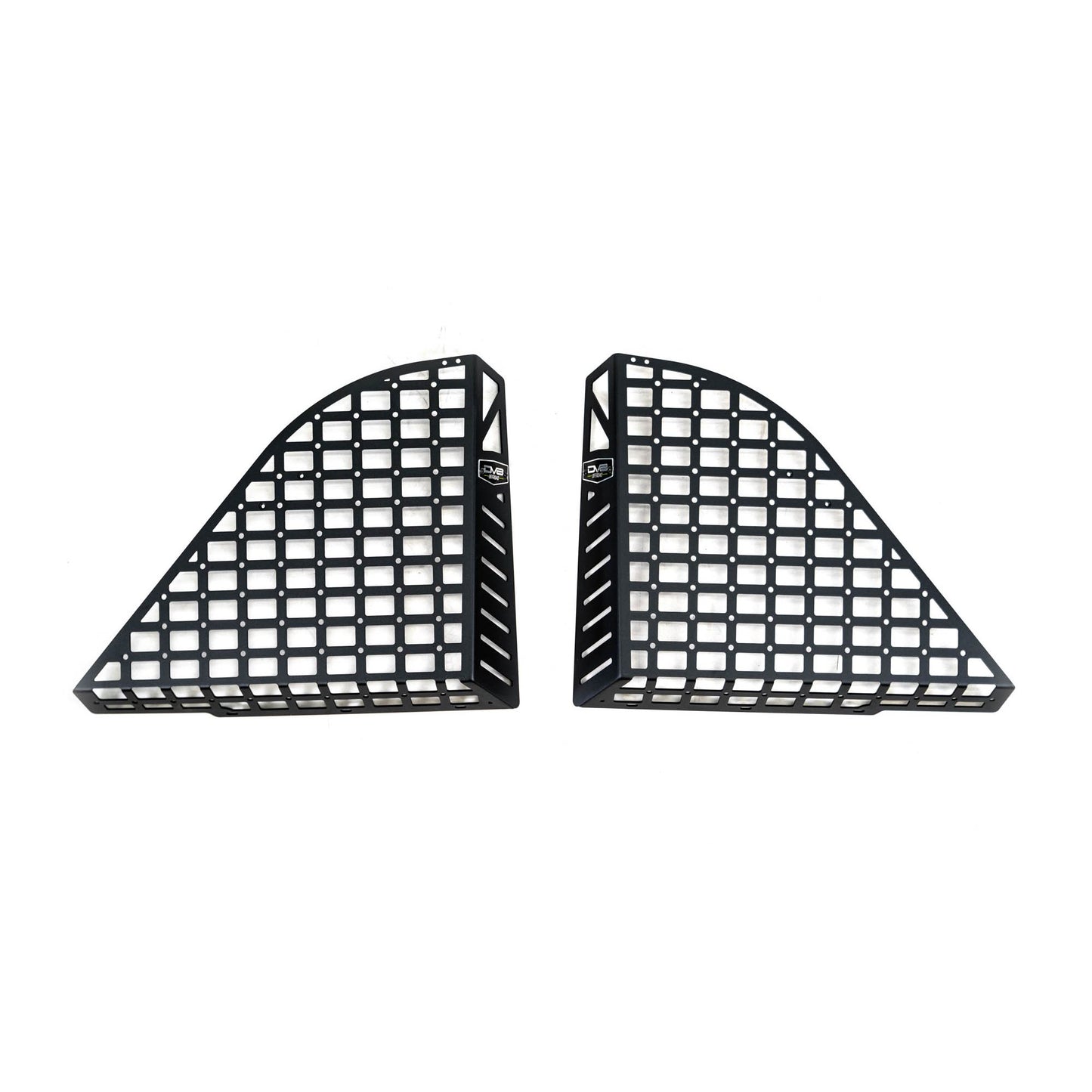 DV8 OFF-ROAD | 2018 2025 Jeep Wrangler 4 Door Rear Window Pocketed Molle Panels  | MPJL-02