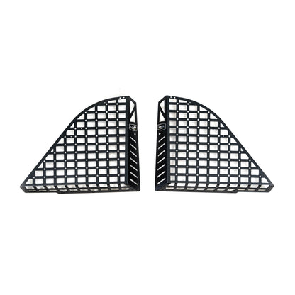 DV8 OFF-ROAD | 2018 2025 Jeep Wrangler 4 Door Rear Window Pocketed Molle Panels  | MPJL-02