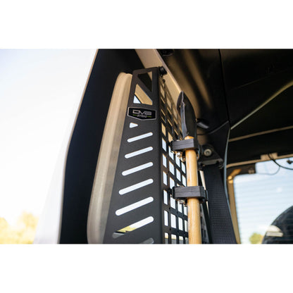 DV8 OFF-ROAD | 2018 2025 Jeep Wrangler 4 Door Rear Window Pocketed Molle Panels  | MPJL-02