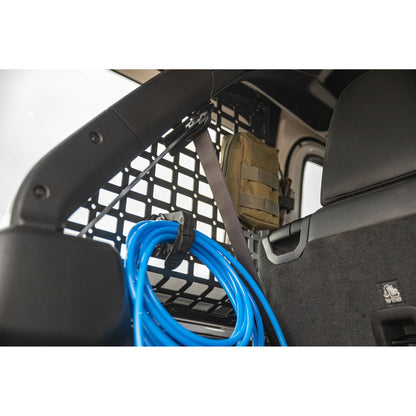 DV8 OFF-ROAD | 2018 2025 Jeep Wrangler 4 Door Rear Window Pocketed Molle Panels  | MPJL-02