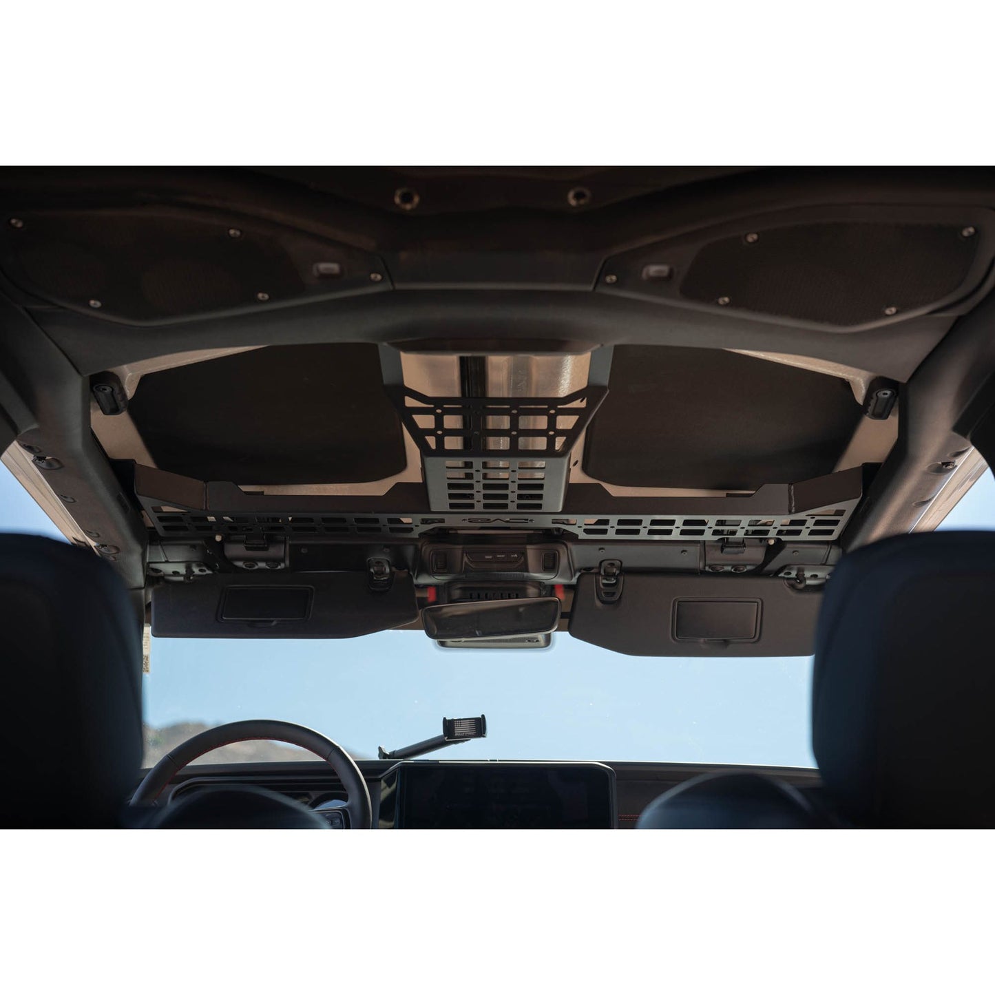 DV8 OFF-ROAD | 2018 2025 Jeep Wrangler & Gladiator Overhead Molle Panel  | MPJL-04