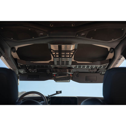 DV8 OFF-ROAD | 2018 2025 Jeep Wrangler & Gladiator Overhead Molle Panel  | MPJL-04