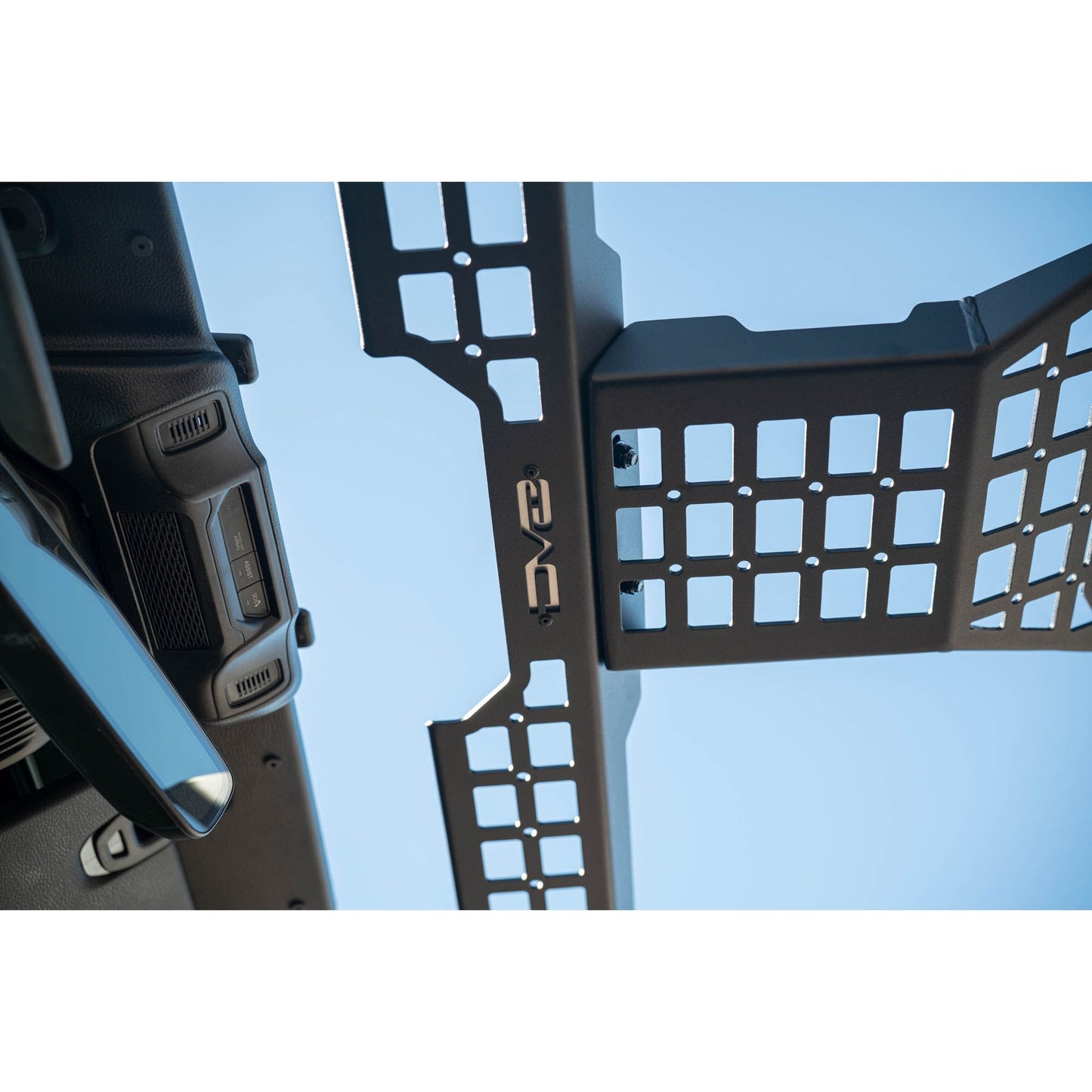 DV8 OFF-ROAD | 2018 2025 Jeep Wrangler & Gladiator Overhead Molle Panel  | MPJL-04