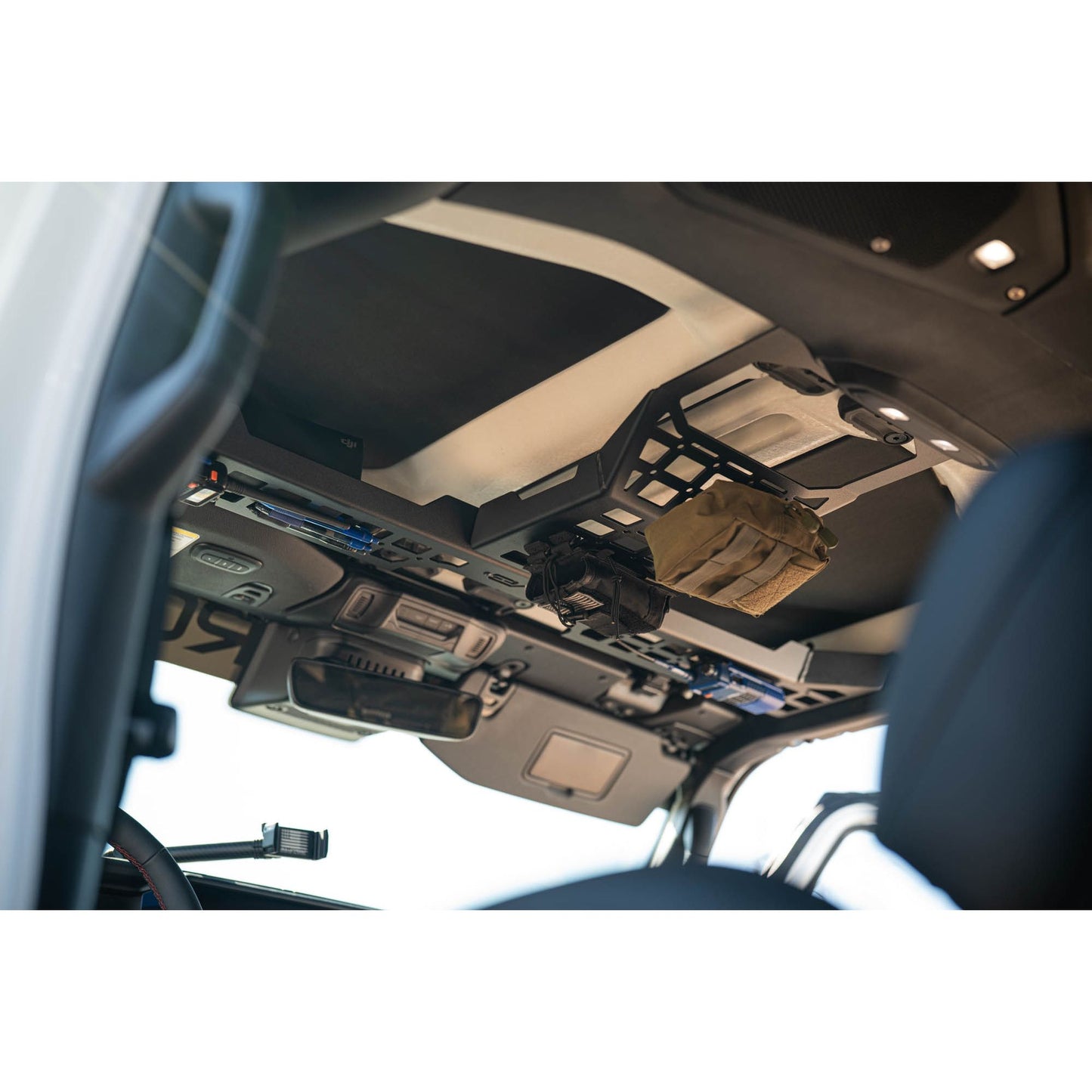 DV8 OFF-ROAD | 2018 2025 Jeep Wrangler & Gladiator Overhead Molle Panel  | MPJL-04