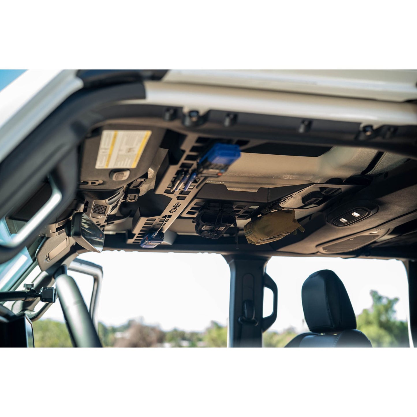DV8 OFF-ROAD | 2018 2025 Jeep Wrangler & Gladiator Overhead Molle Panel  | MPJL-04