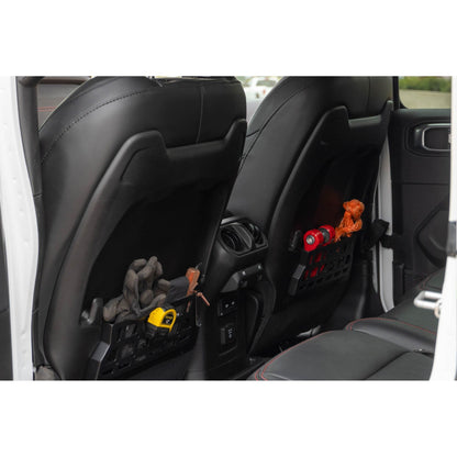 DV8 OFF-ROAD | 2018 2025 Jeep Wrangler JL JLU Gladiator JT Seat Back Molle Pockets  | MPJL-09