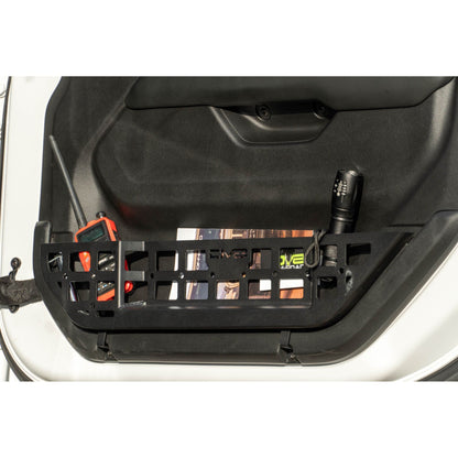 DV8 OFF-ROAD | 2018 2025 Jeep Wrangler JL & Gladiator JT Electric Seat Front Door Molle Pockets  | MPJL-10