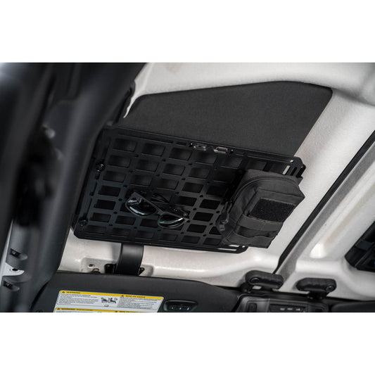 DV8 OFF-ROAD | 2018 2025 Jeep Wrangler JL Roof Mount for 15 Inch x 12 Inch Molle Panel  | MPJL-11