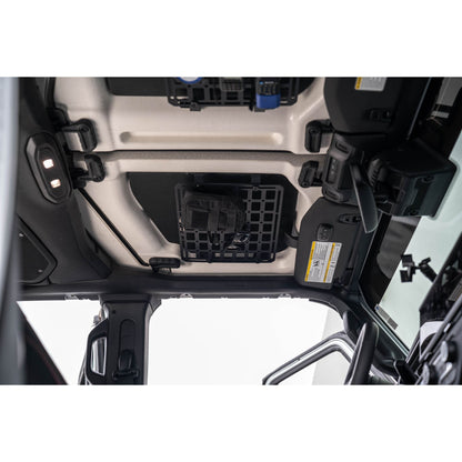 DV8 OFF-ROAD | 2018 2025 Jeep Wrangler JL Roof Mount for 15 Inch x 12 Inch Molle Panel  | MPJL-11