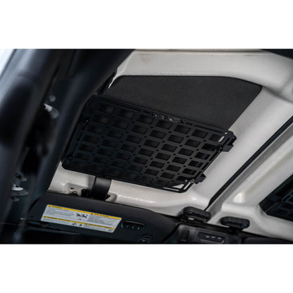 DV8 OFF-ROAD | 2018 2025 Jeep Wrangler JL Roof Mount for 15 Inch x 12 Inch Molle Panel  | MPJL-11