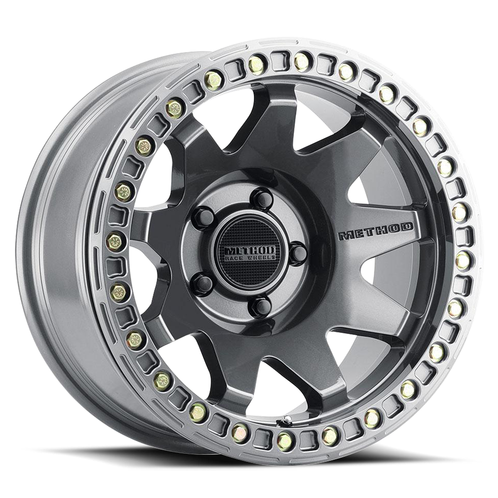 Method Race Wheels | MR108  Gloss Titanium