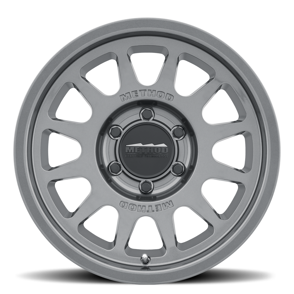 Method Race Wheels | Bead Grip MR703  Gloss Titanium