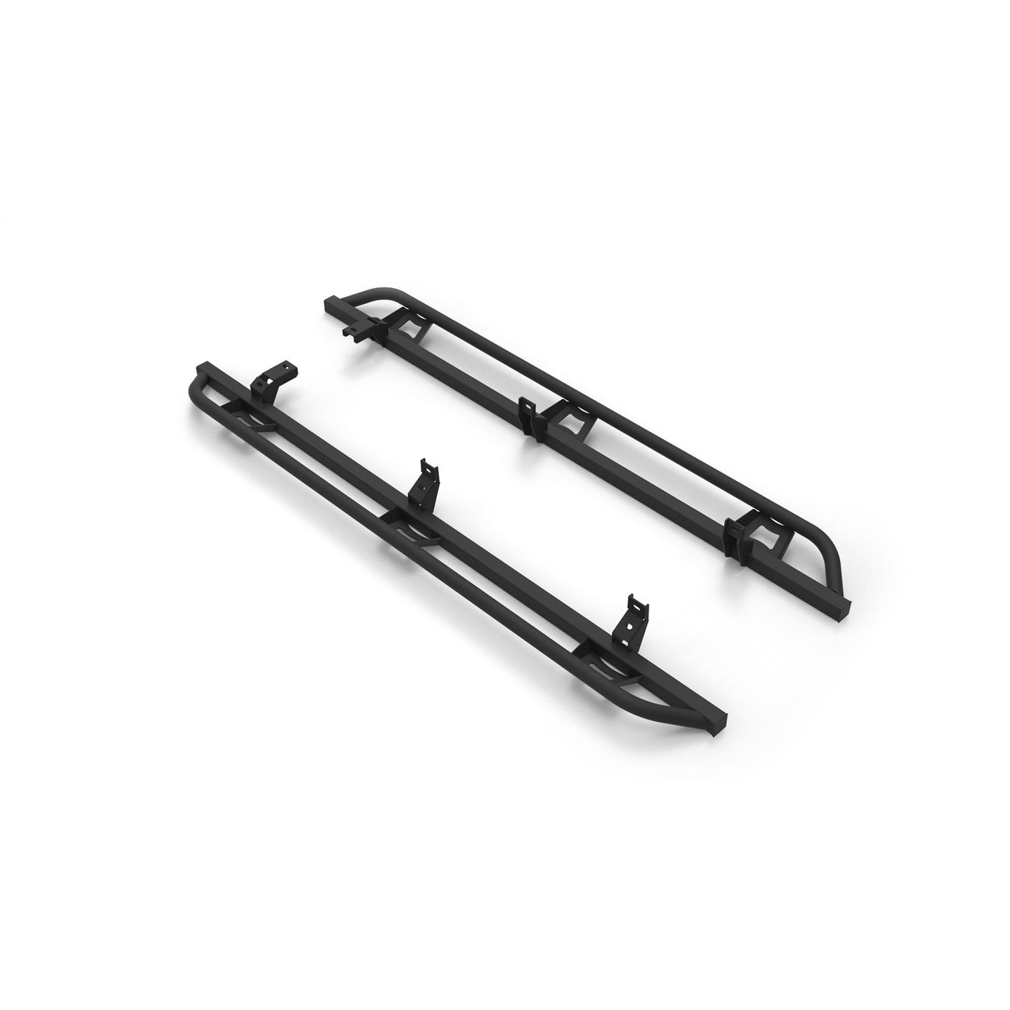 N-Fab | TrailSlider-Cab Len (2 Steps)-19-24 Ranger SuperCrew-TX Blk | TSF19CC-TX