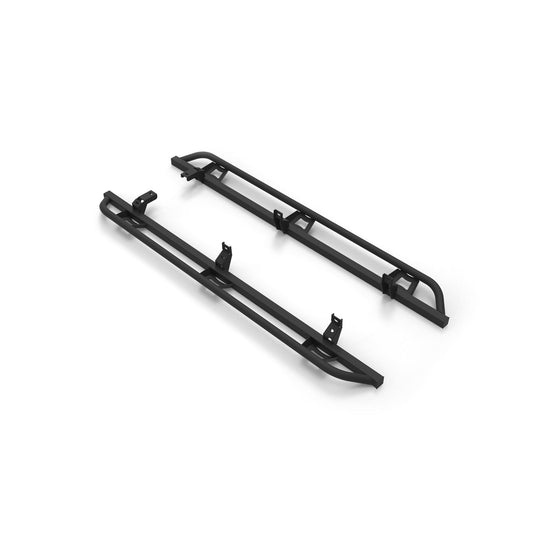 N-Fab | TrailSlider-Cab Len (2 Steps)-19-24 Ranger SuperCrew-TX Blk | TSF19CC-TX