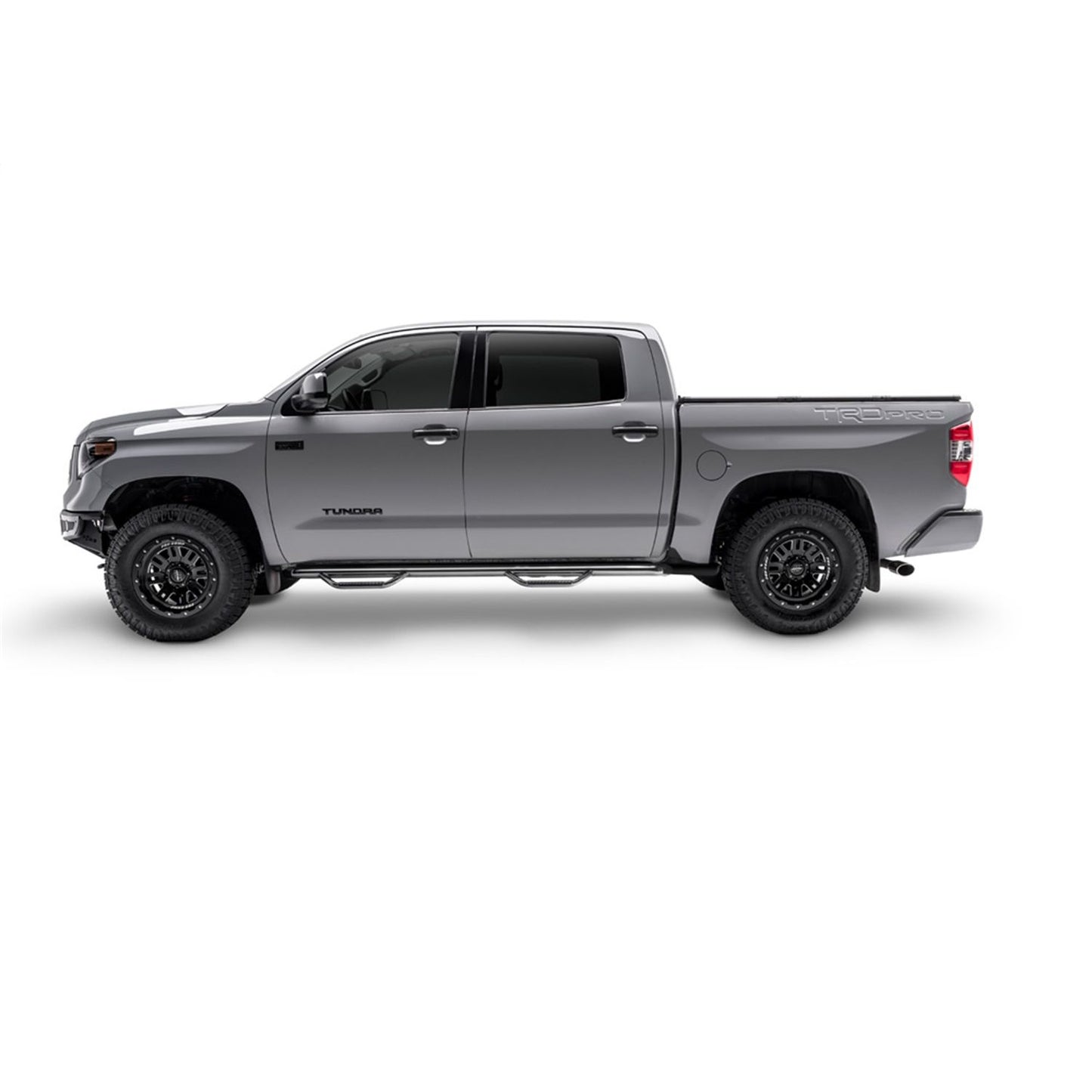 N-Fab | Nerf Step-W2W w/o Bed Acs (2 Stps)-07-21 Tundra 5ft.6 CrewMax-Gloss Blk | T0786CC