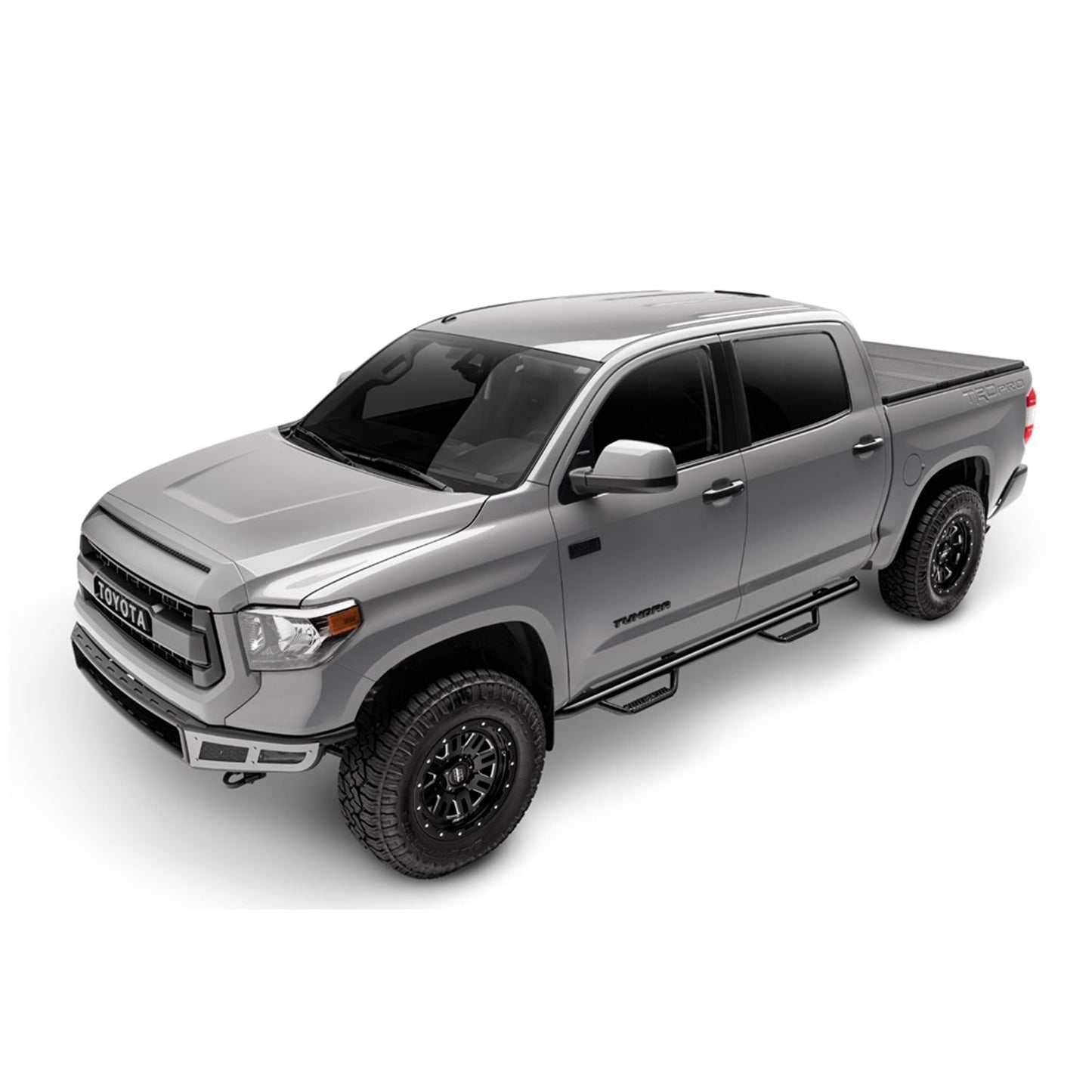 N-Fab | Nerf Step-W2W w/o Bed Acs (2 Stps)-07-21 Tundra 5ft.6 CrewMax-Gloss Blk | T0786CC