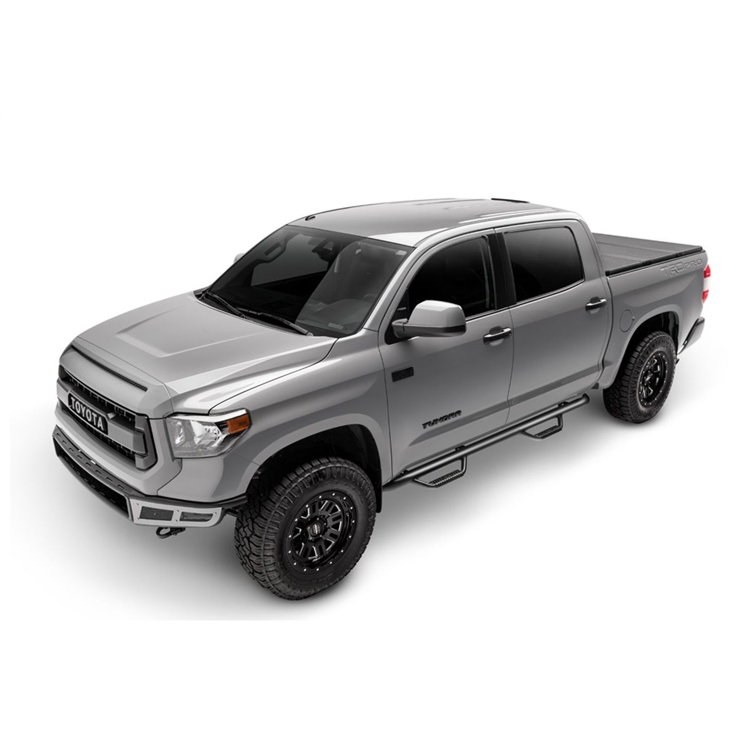 N-Fab | Nerf Step-W2W w/o Bed Acs (2 Stps)-04-08 F150 5ft.6in. SuperCrew-TX Blk | F0486SC-TX