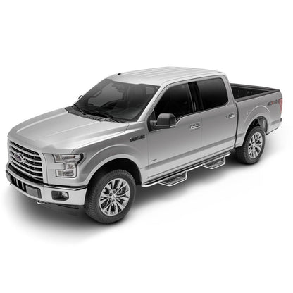 N-Fab | Podium SS-Cab Len (2 Steps)-09-14 F150 SuperCrew-SS | HPF0989CC-SS