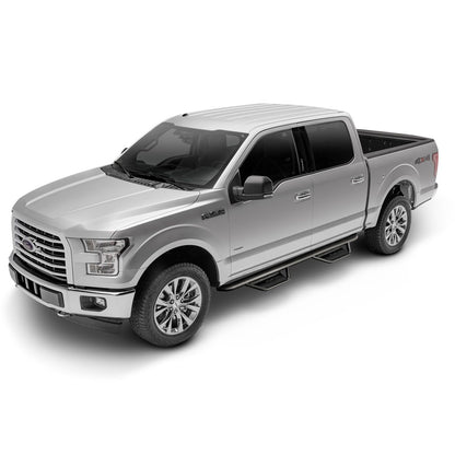 N-Fab | Podium LG-Cab Len (2 Steps)-17-24 F250/350 Super Cab-TX Blk | HPF1777QC-TX