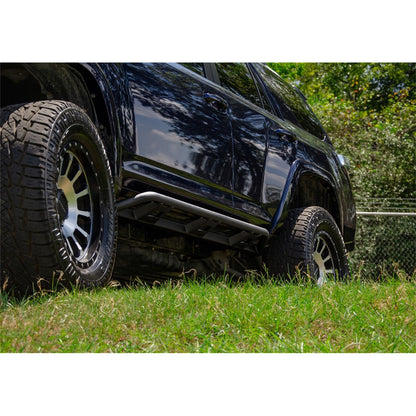 N-Fab | TrailSlider-Cab Len (2 Steps)-22-24 Nissan Frontier Crew-TX Blk | TSN22CC-TX