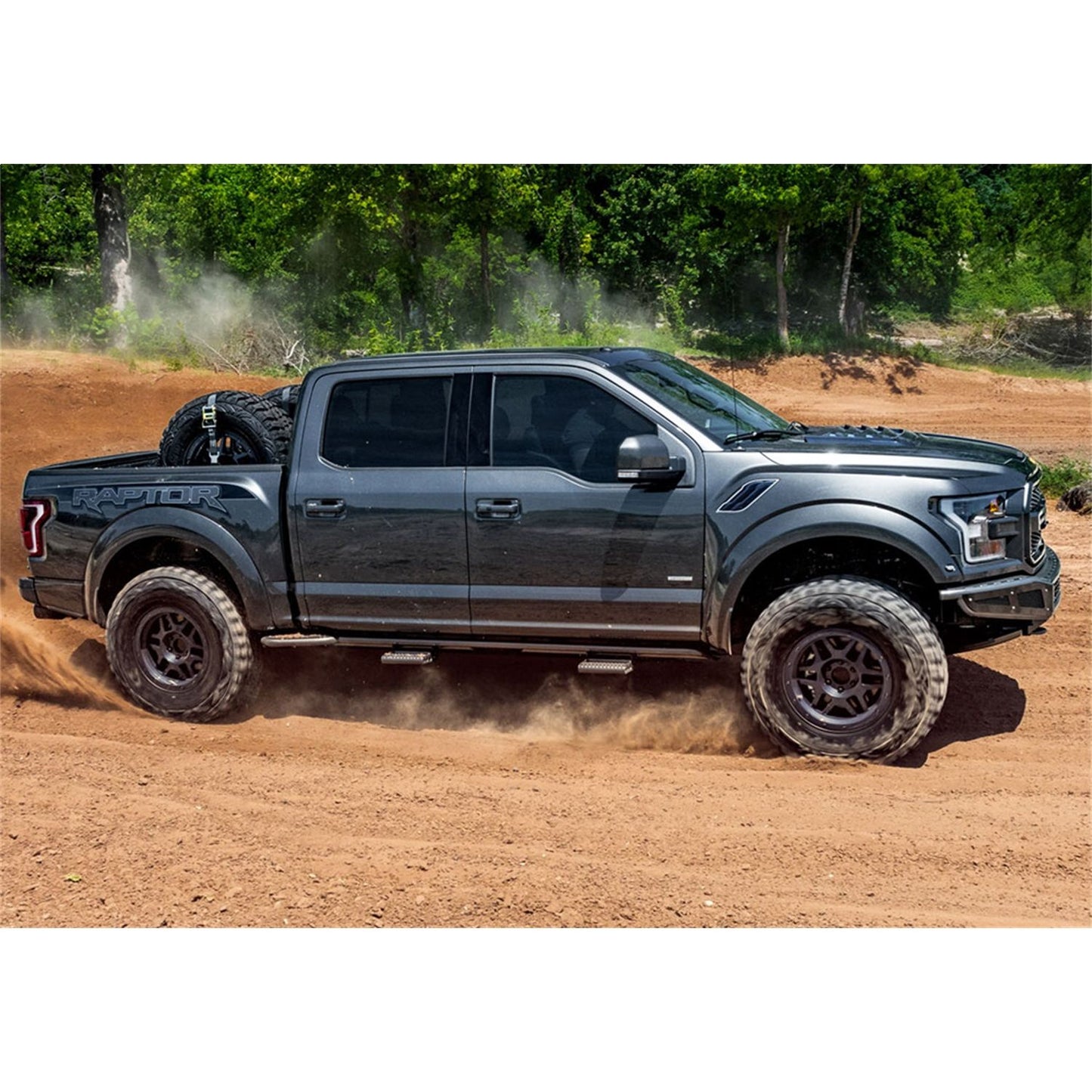 N-Fab | RKR Rails-Cab Len (2 Steps)-10-24 4Runner EXC. Limited;TRD Sport;NSHD-TX Blk | T104RKR4R