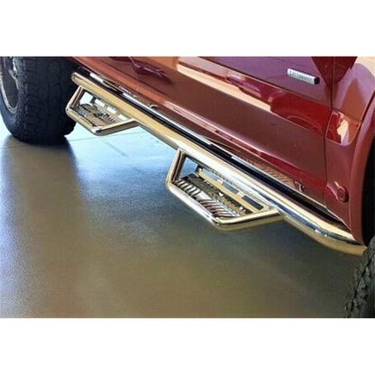 N-Fab | Podium SS-Cab Len (2 Steps)-22-24 Tundra CrewMax-SS | HPT2282CC-SS