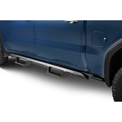 N-Fab | EpYx-Cab Len (2 Steps)-19 (New Body)-24 Silv/Sierra 1500/20-24 HD Crw-TX Blk | EXC19CC-TX