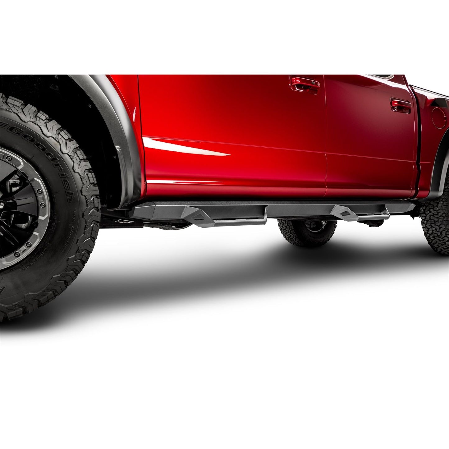 N-Fab | Predator Pro-Cab Len (2 Steps)-15-24 F150/17-24 Raptor SuperCrew-TX Blk | PRF1590CC-TX
