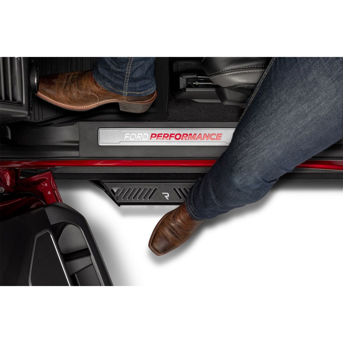N-Fab | Predator Pro-Full Len (2 Steps)-21-24 Ford Bronco 4-Dr-TX Blk | PRF2172B-TX