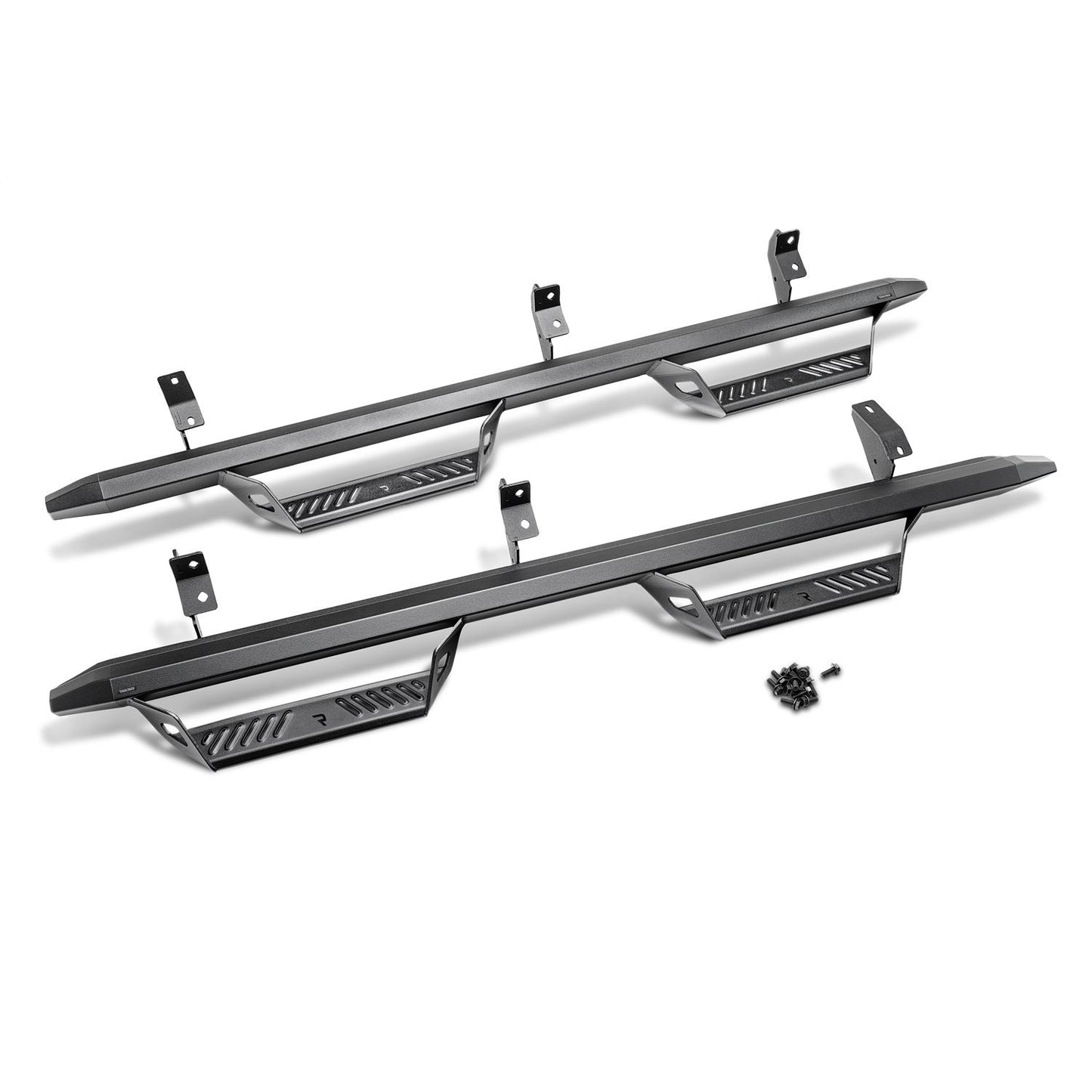 N-Fab | Predator Pro-Cab Len (2 Steps)-15.5-18 (19-24 Classic) Ram1500 Crew-TX Blk | PRD1577CC-TX