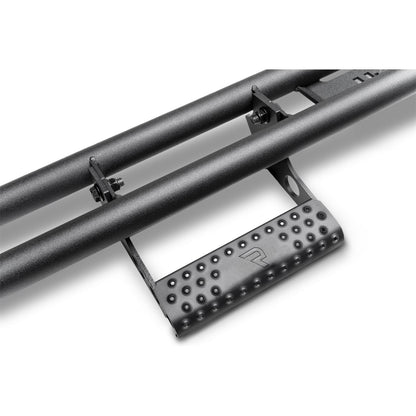 N-Fab | RKR Step Sys-FullLen (1 Stp Mnt/1 Stp)-21-24 Ford Bronco 2-Dr-TX Blk | F212BRKRS2