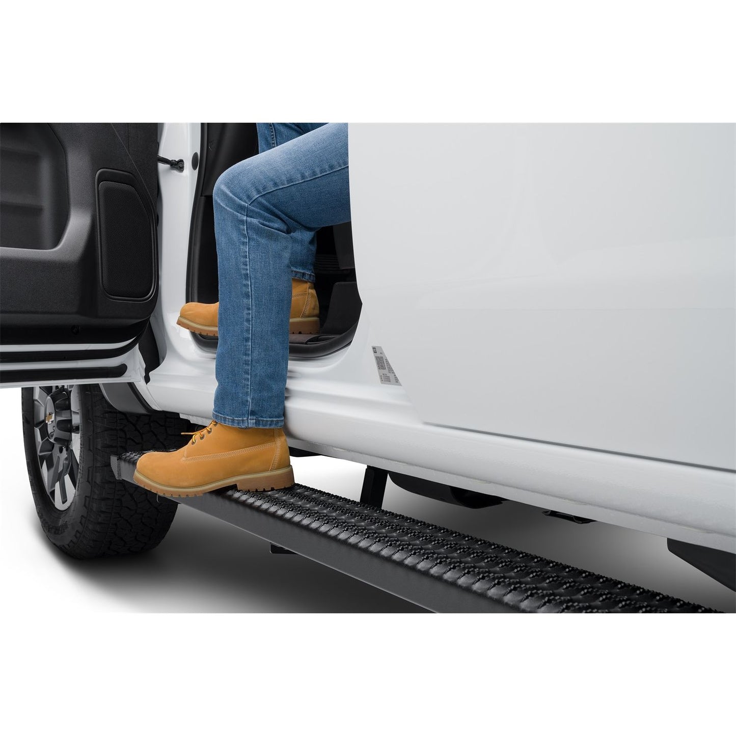 N-Fab | Growler-Cab Len-19 (NewBody)-24 Silv/Sierra1500/20-24 GM HD Dbl-TX Blk | GFC19QC-TX