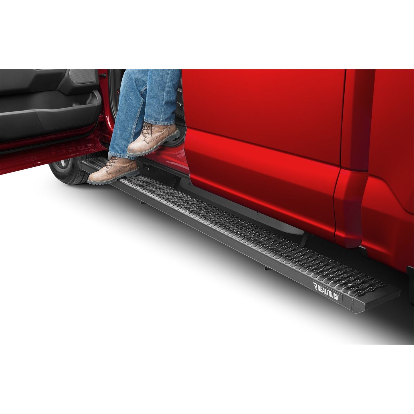 N-Fab | Growler-Cab Len-99-16 F250/350/450/550 Crew-TX Blk | GFF99CC-TX