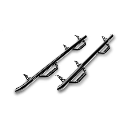 N-Fab | Nerf Step-W2W w/o Bed Acs (2 Stps)-07-21 Tundra 5ft.6 CrewMax-Gloss Blk | T0786CC