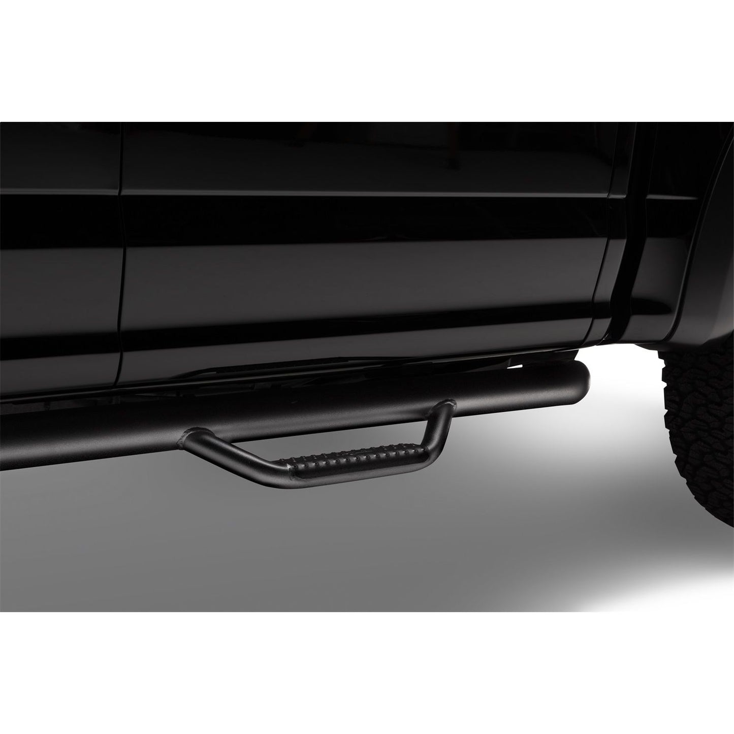 N-Fab | Nerf Step-Cab Len (2 Stps)-15-24 F150/17-24 Raptor SuperCrew-TX Blk | F1585CC-TX