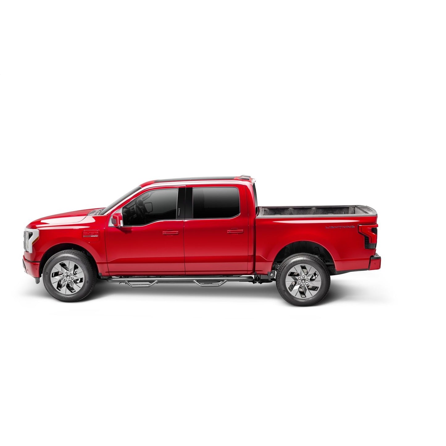 N-Fab | Nerf Step-Cab Len (2 Stps)-17-24 F250/350/450 Crew-TX Blk | F1785CC-TX