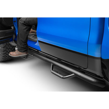 N-Fab | Nerf Step-Cab Len (2 Stps)-19-24 (New Body Style) Ram 1500 Crew-TX Blk | D1980CC-TX