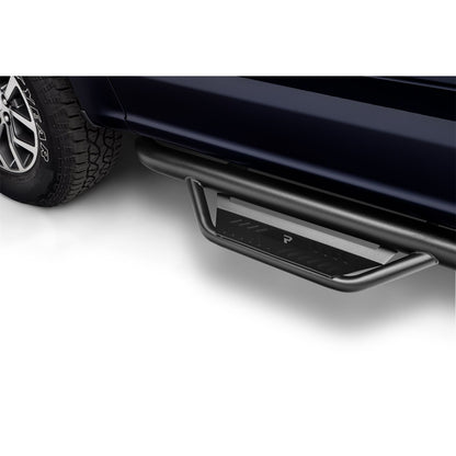 N-Fab | Podium LG-Cab Len (2 Steps)-15-24 F150/17-24 Raptor SprCrw/17-24 SD CRW/-TX Blk | HPF1585CC-TX