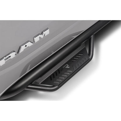 N-Fab | Podium LG-Cab Len (2 Steps)-19-24 (New Body Style) Ram 1500 Crew-TX Blk | HPD1980CC-TX