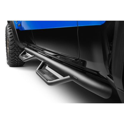 N-Fab | Podium LG-Cab Len (2 Steps)-15.5-18 (19-24 Classic) Ram 1500 Crew-TX Blk | HPD1584CC-TX