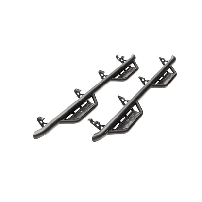 N-Fab | Podium LG-Cab Len (2 Steps)-15-16 GM HD/17-19 GM HD Gas Dbl Cab-TX Blk | HPC1573QC-TX