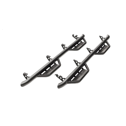 N-Fab | Podium LG-Cab Len (2 Steps)-05-21 Frontier Crew Cab-TX Blk | HPN0570CC-TX