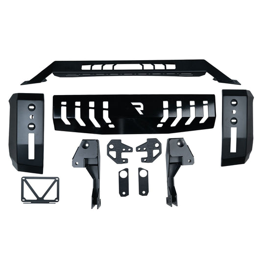 N-Fab | HVM Bull Bar-19-21 GMC Sierra 1500; 22 GMC Sierra 1500 Limited | G19BB01-TX