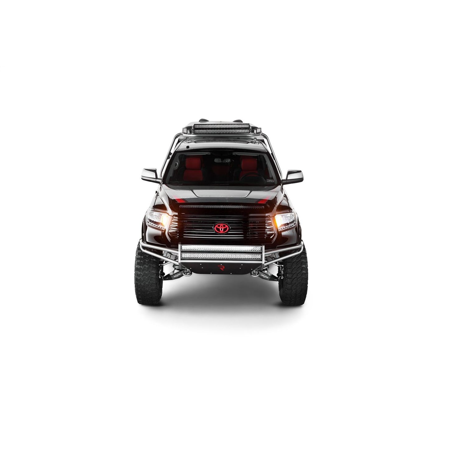 N-Fab | RSP PreRunner Front Bumper-Direct Fit (2-30in. Rigid E)-05-15 Tacoma-Gloss Blk | T052LRSP