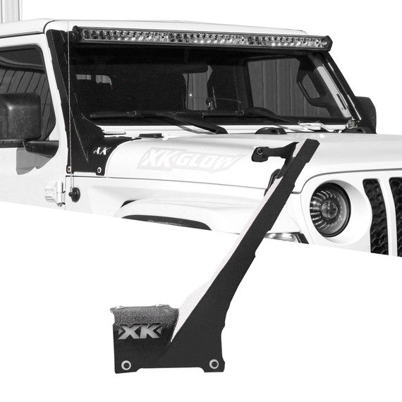 XKGLOW XK-BRC-JL-AP Jeep for JL JT A-pillar 50-52" Light Bar