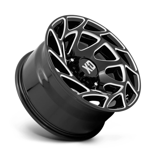 XD XD860 ONSLAUGHT Gloss Black Milled stylish wheel for trucks and off-road vehicles