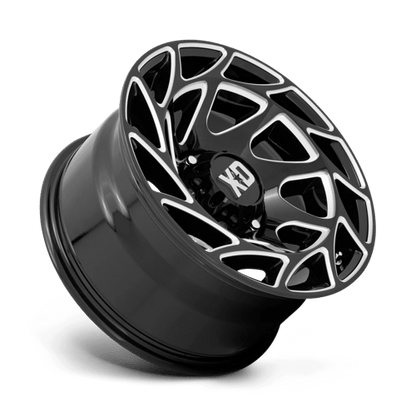 XD XD860 ONSLAUGHT Gloss Black Milled stylish wheel for trucks and off-road vehicles