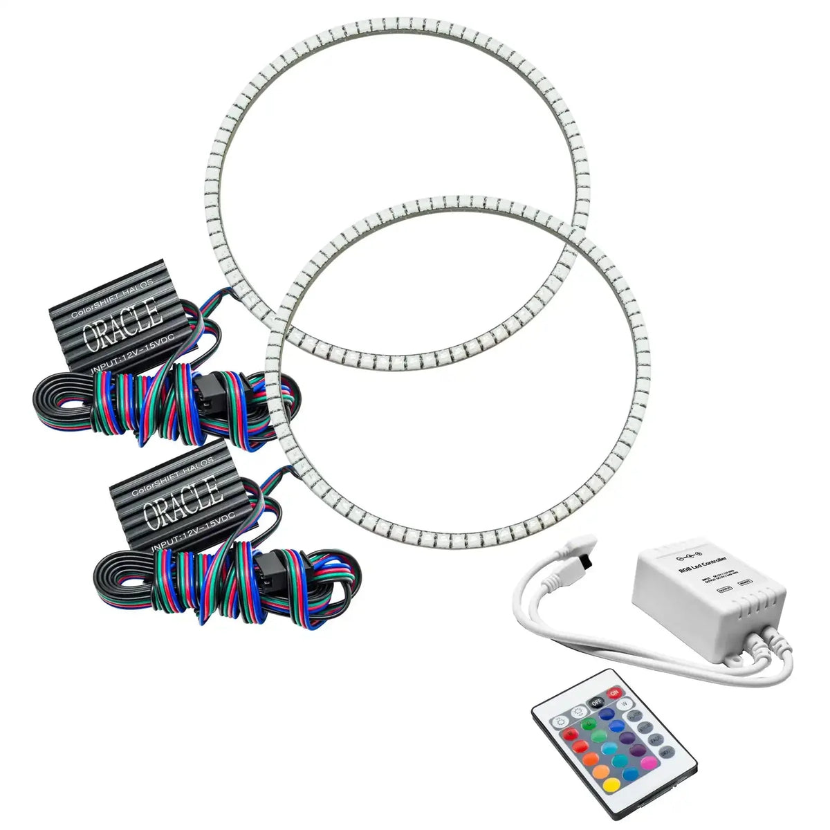 ORACLE Lighting | Surface Mount Headlight Halo Kits | Wrangler JL / Gladiator JT | Select Kit Options