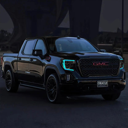 ORACLE Lighting | RGB+W Headlight DRL Upgrade | Sierra 1500 | 1287-334